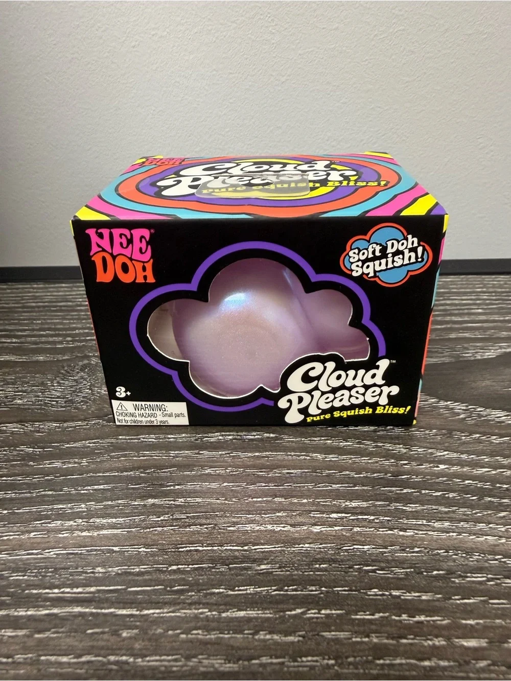 Nee Doh Cloud Pleaser Soft Doh Squish - Iridescent Purple